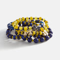University of Michigan Beaded Bracelet Set - University of Michigan
