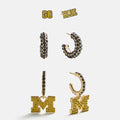 University of Michigan Slogan Earring Set - University of Michigan