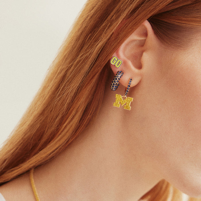 University of Michigan Slogan Earring Set - University of Michigan