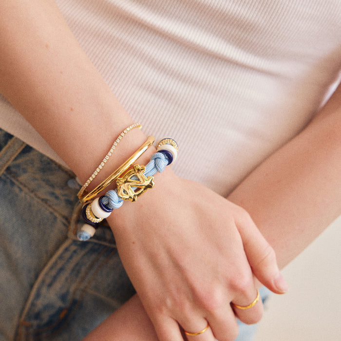 University of North Carolina Knotty Logo Bracelet - University of North Carolina