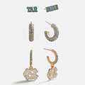 University of North Carolina Slogan Earring Set - University of North Carolina