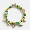 University of Oregon Beaded Charm Bracelet - University of Oregon
