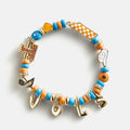University of Tennessee Beaded Charm Bracelet - University of Tennessee