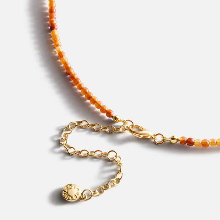 University of Texas at Austin Delicate Beaded Necklace - University of Texas at Austin