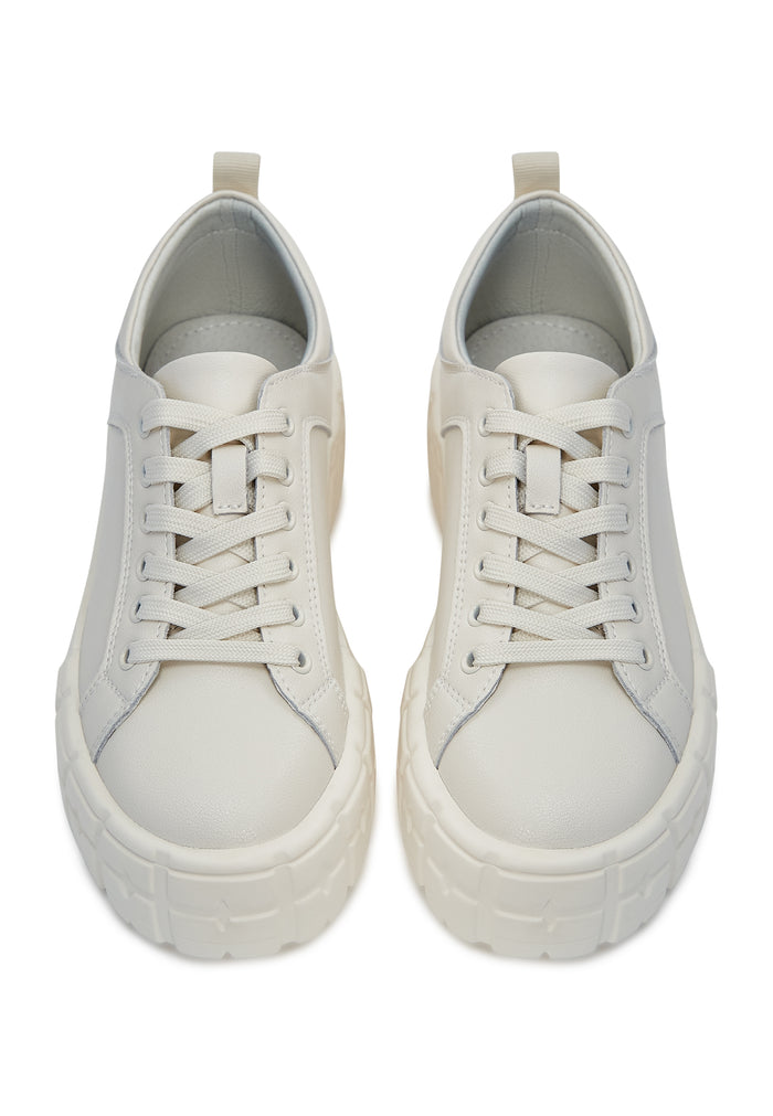 Urban Core Platform Sneakers – White
