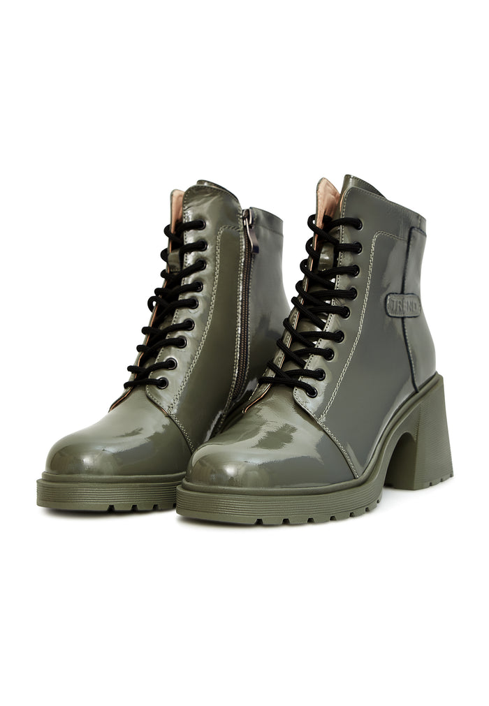 Urban Gloss Combat Heels