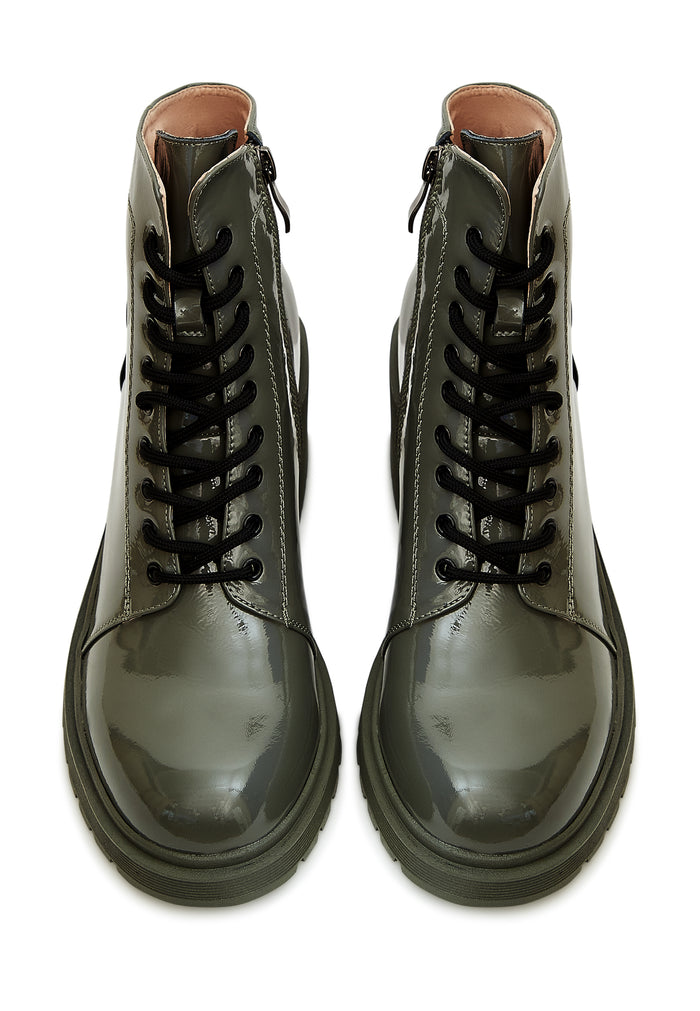 Urban Gloss Combat Heels