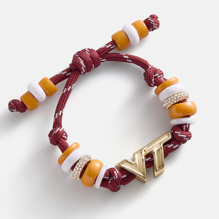 Virginia Tech Knotty Logo Bracelet - Virginia Tech