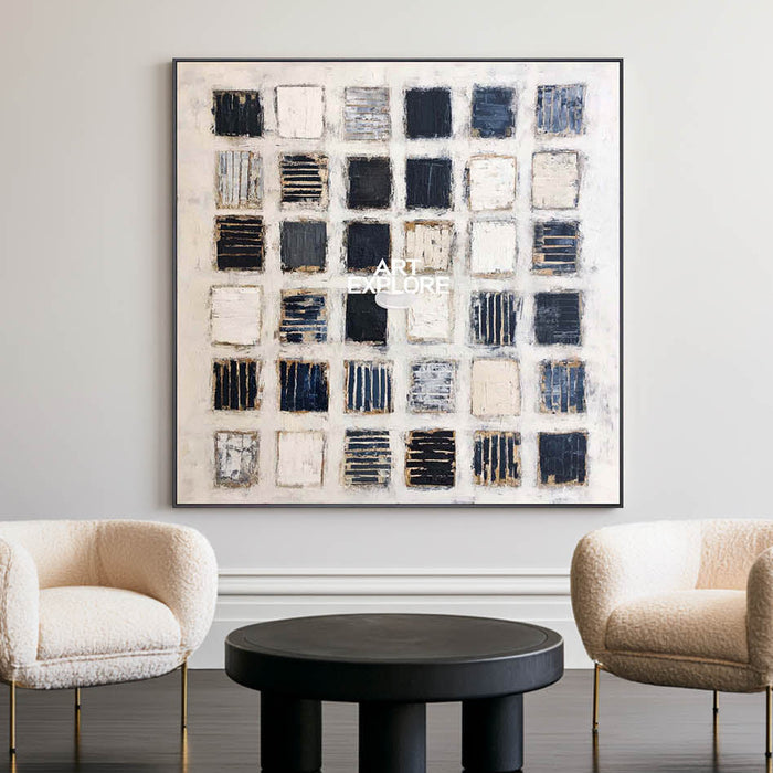 Wabi-sabi Black White Art #ABAS349