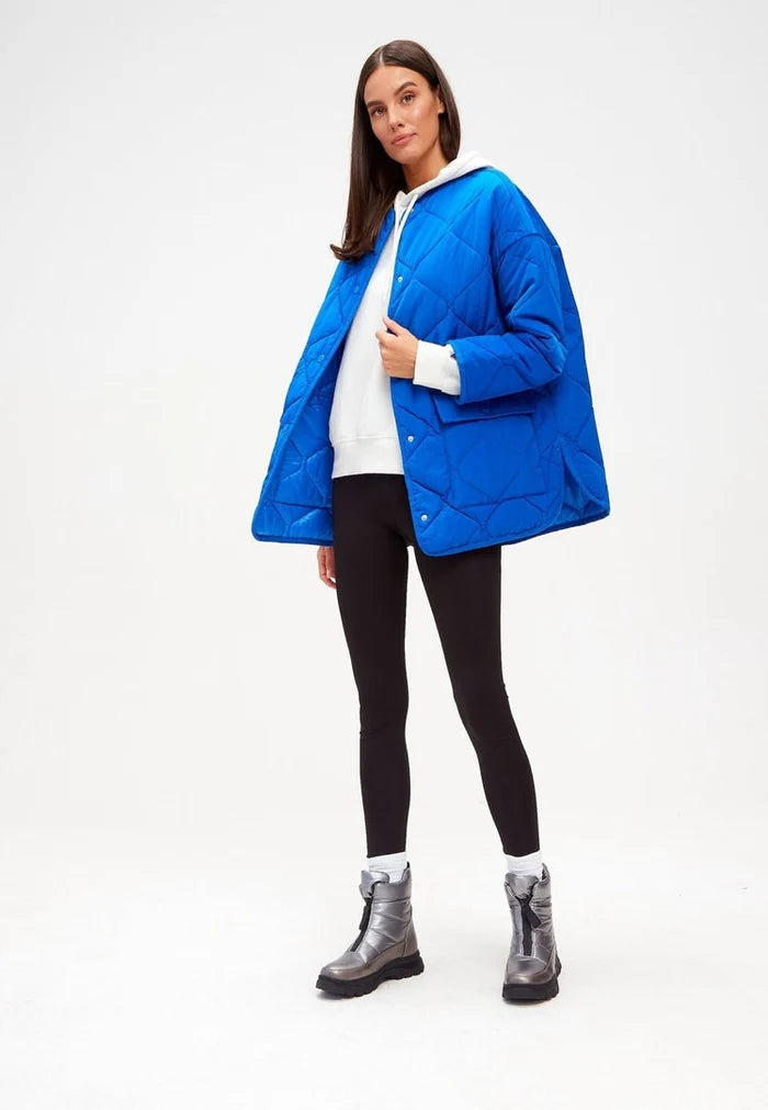 A pair of stylish silver winter boots, perfect for cold weather with excellent insulation for snowy days.