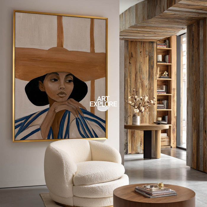 Woman Wall Art #ABAV845