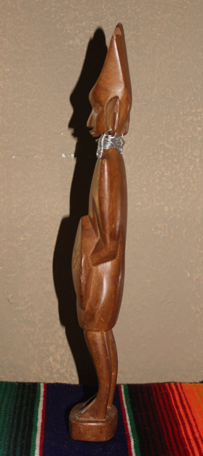 Wooden Tall Warrior Handmade and Handcrafted Mythology