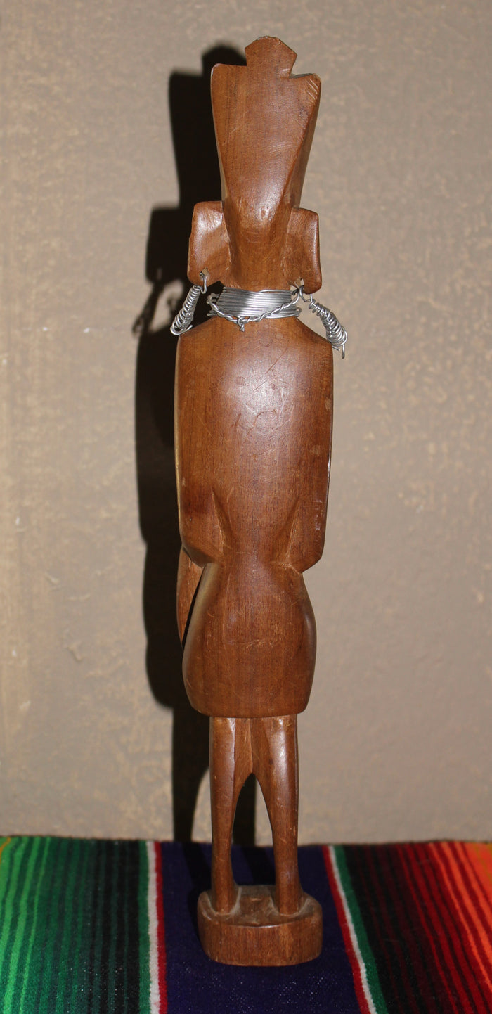 Wooden Tall Warrior Handmade and Handcrafted Mythology