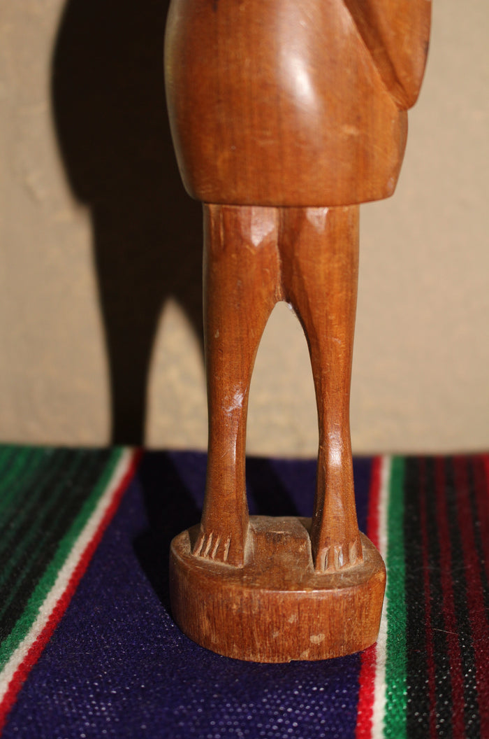 Wooden Tall Warrior Handmade and Handcrafted Mythology