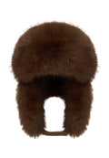 Wool Trapper Hat - Light Brown